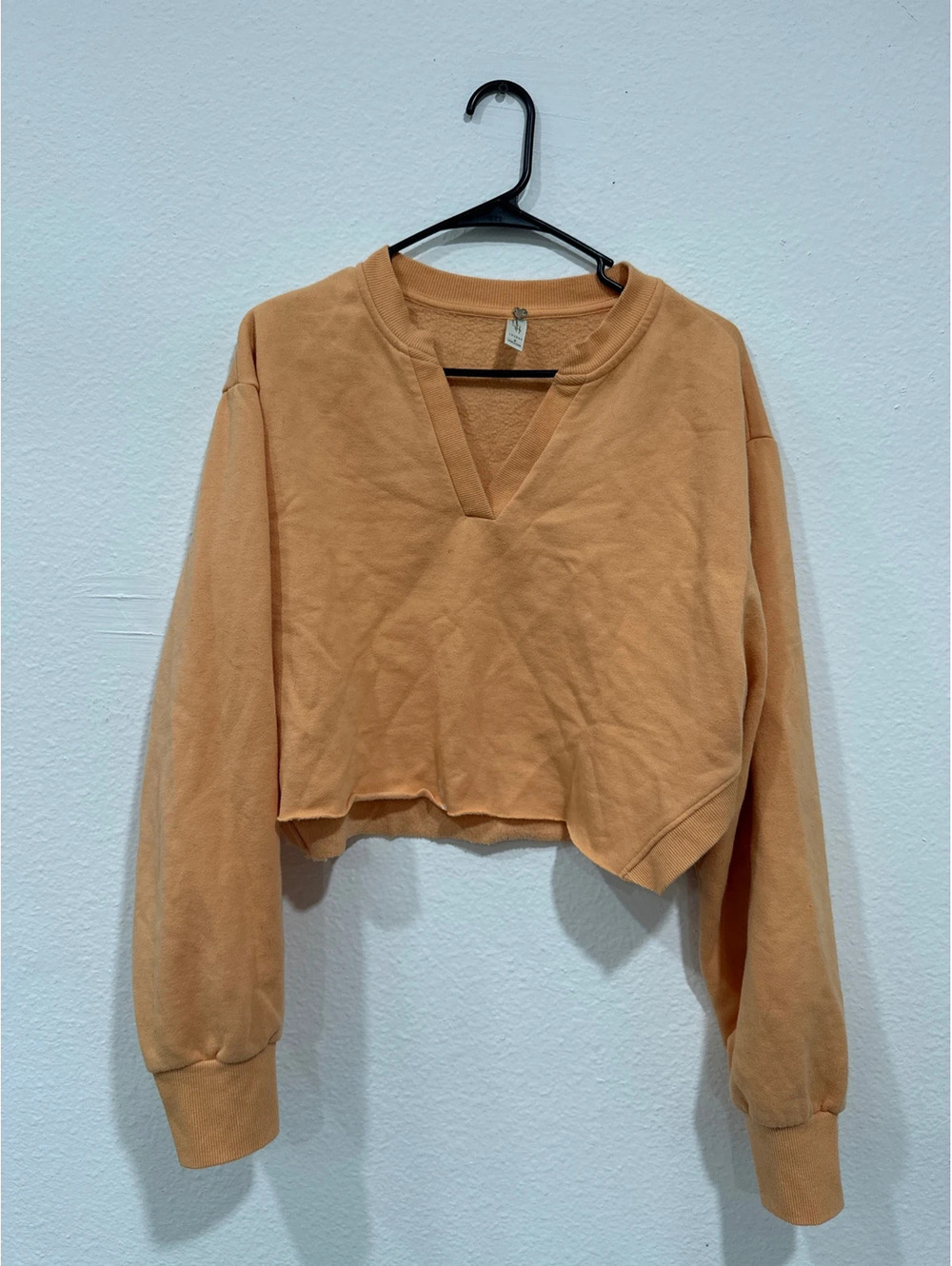 LA Hearts Cropped Sweatshirt